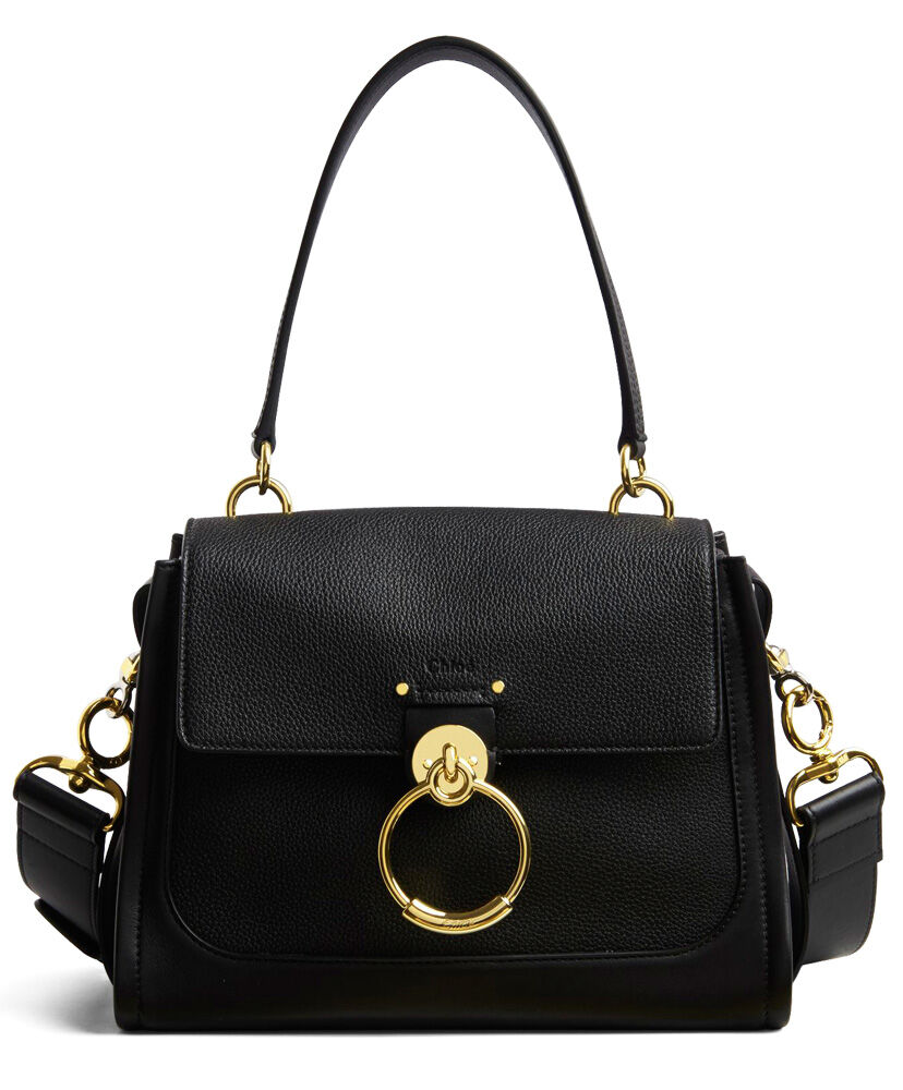 Chloe Small Tess Day Bag Shoulder Bag Black